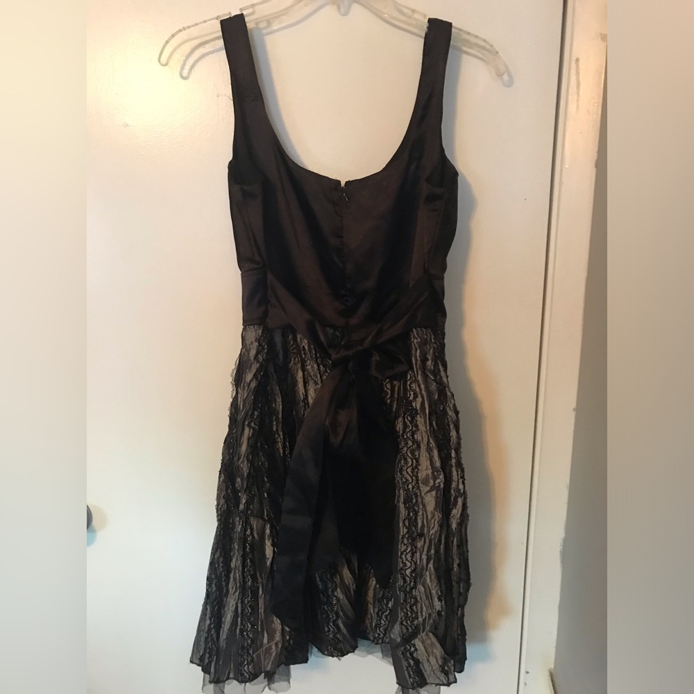 My Michelle cocktail dress black gray size 5
